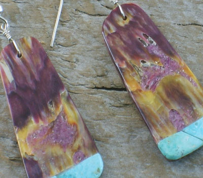 native american earrings purple spiney slabs (1).jpg
